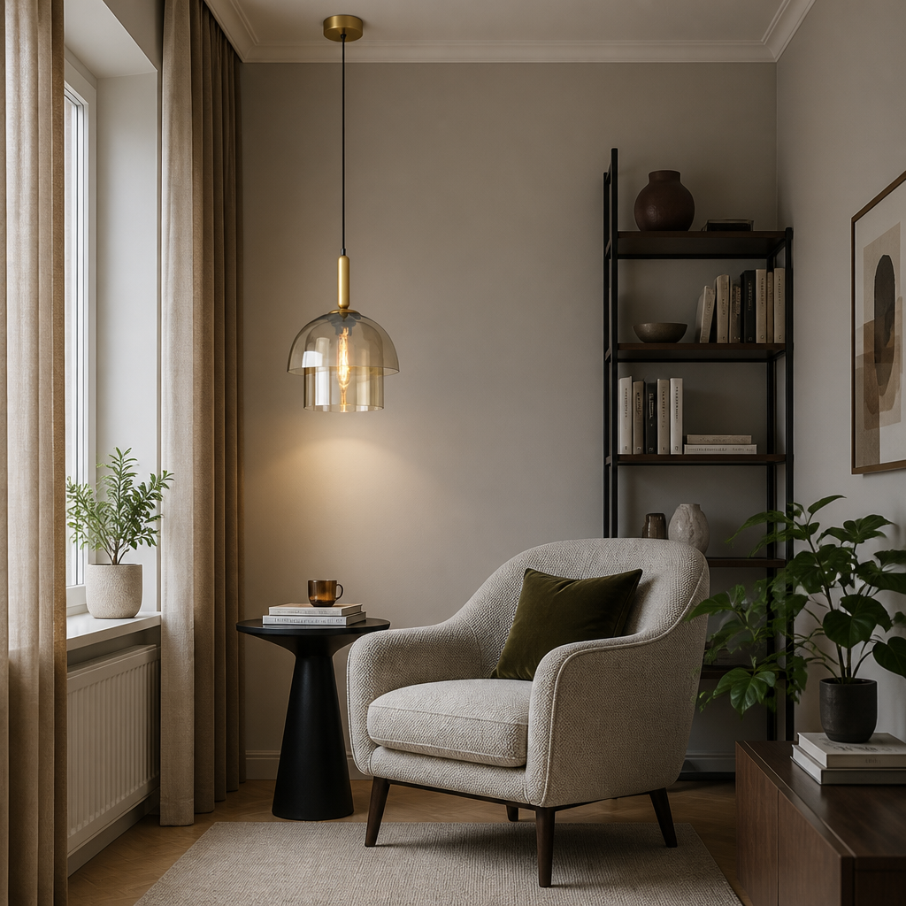 Scandinavian Champagne Glass Multi-Tier Pendant Light - Image 5
